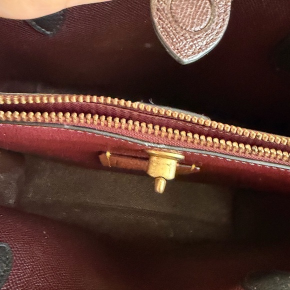 Coach Black Crossbody Bag with Gold Accents - Picture 13 of 13